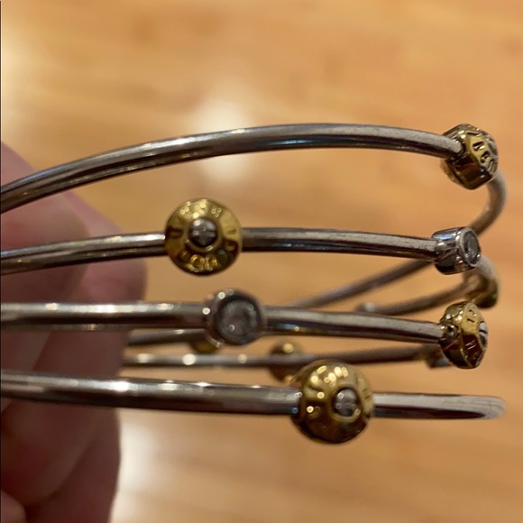 Henri Bendel skinny bangles—set of four - Picture 2 of 3